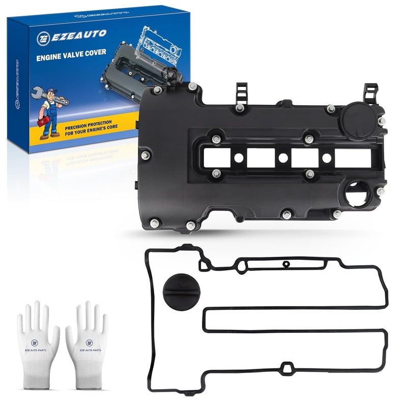 E EZEXPREZE Ezexpreze Engine Valve Cover kit w/Gaskets & Bolts Compatible with 2011-2020 Chevrolet Chevy Cruze Sonic Volt Trax Buick Encore Cadilla.c ELR 1.4L L4 Replaces # 25198874 55573746 264-968 - Image 1